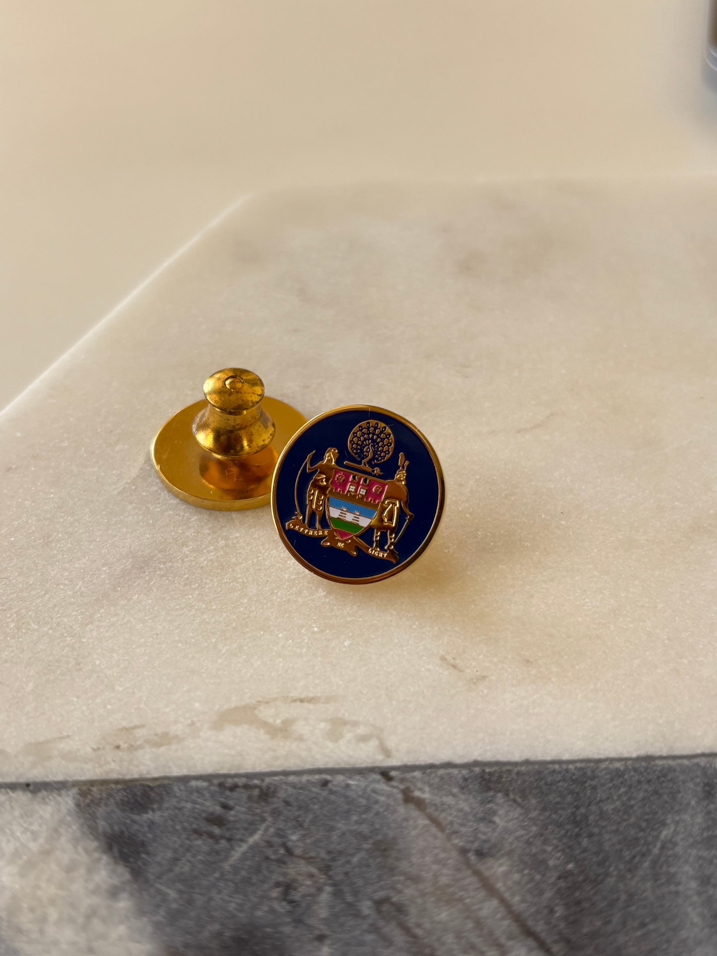 Coat of Arms Lapel Pin