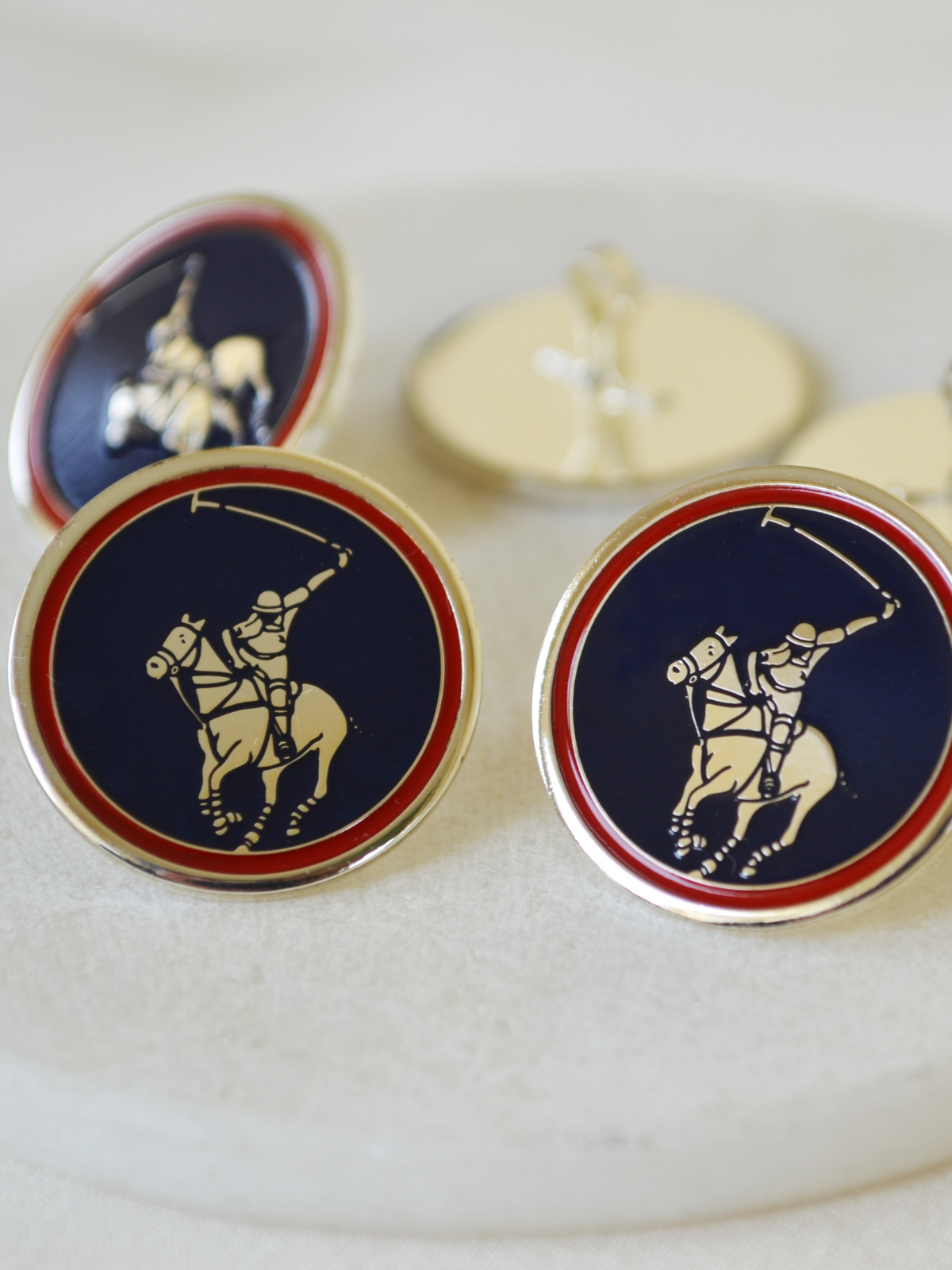 Polo Player Buttons