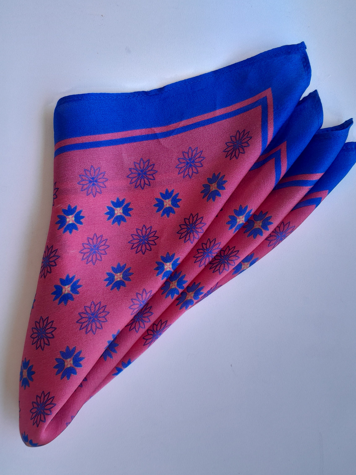Lilies Floral Pocket Square
