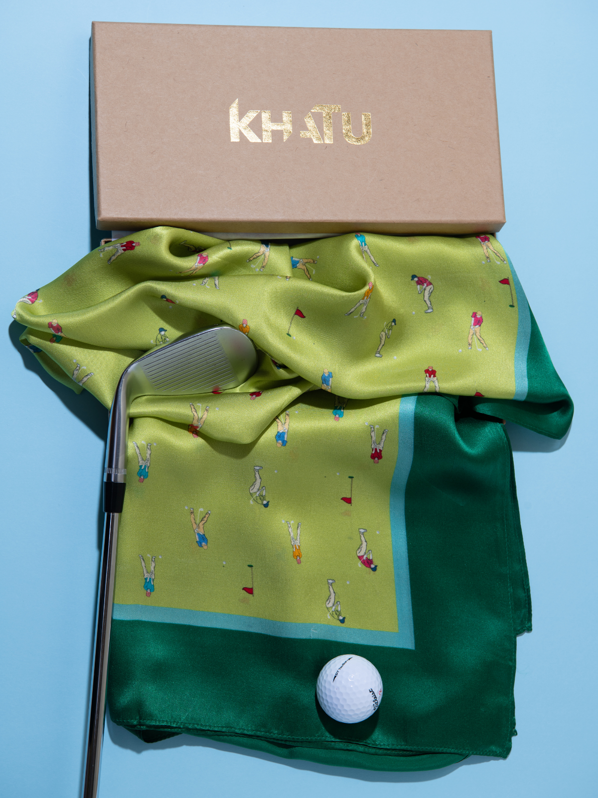 Scarf Golfer Green