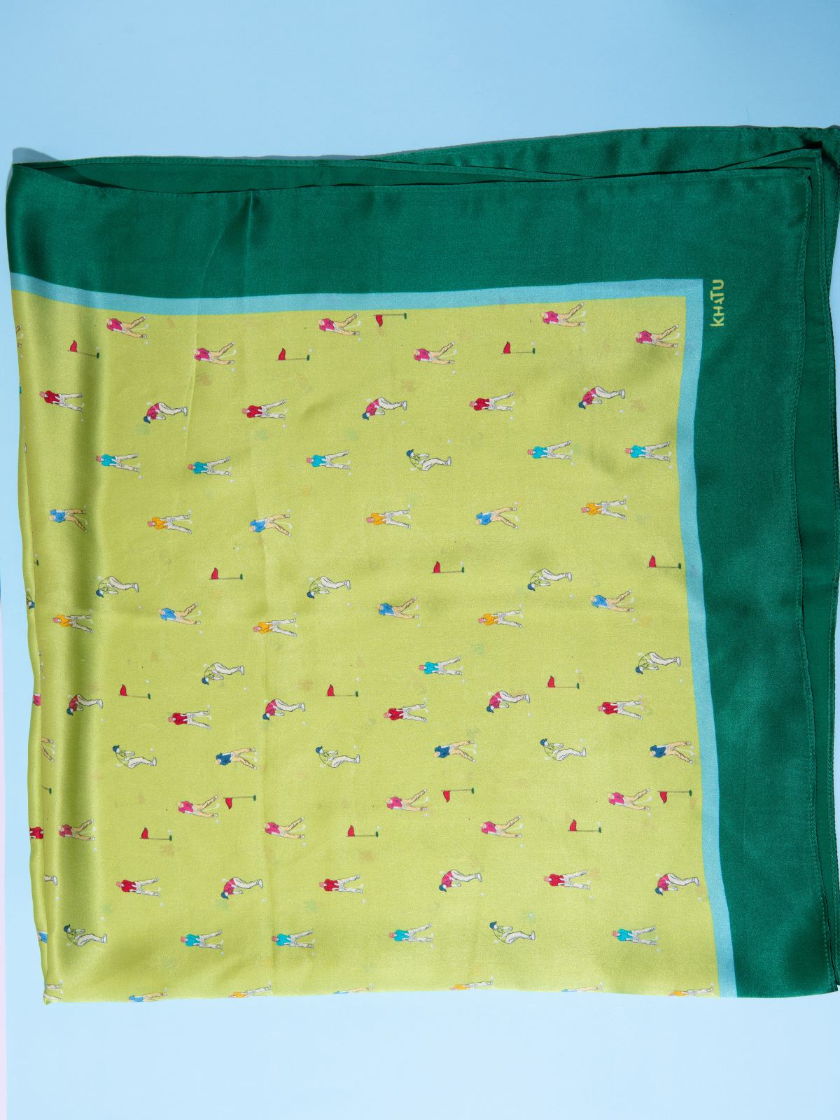 Scarf Golfer Green