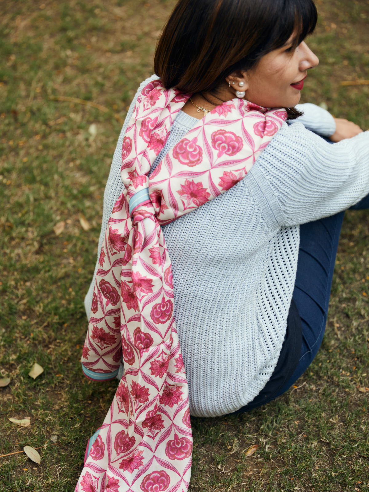 Stole Pink Jaipur