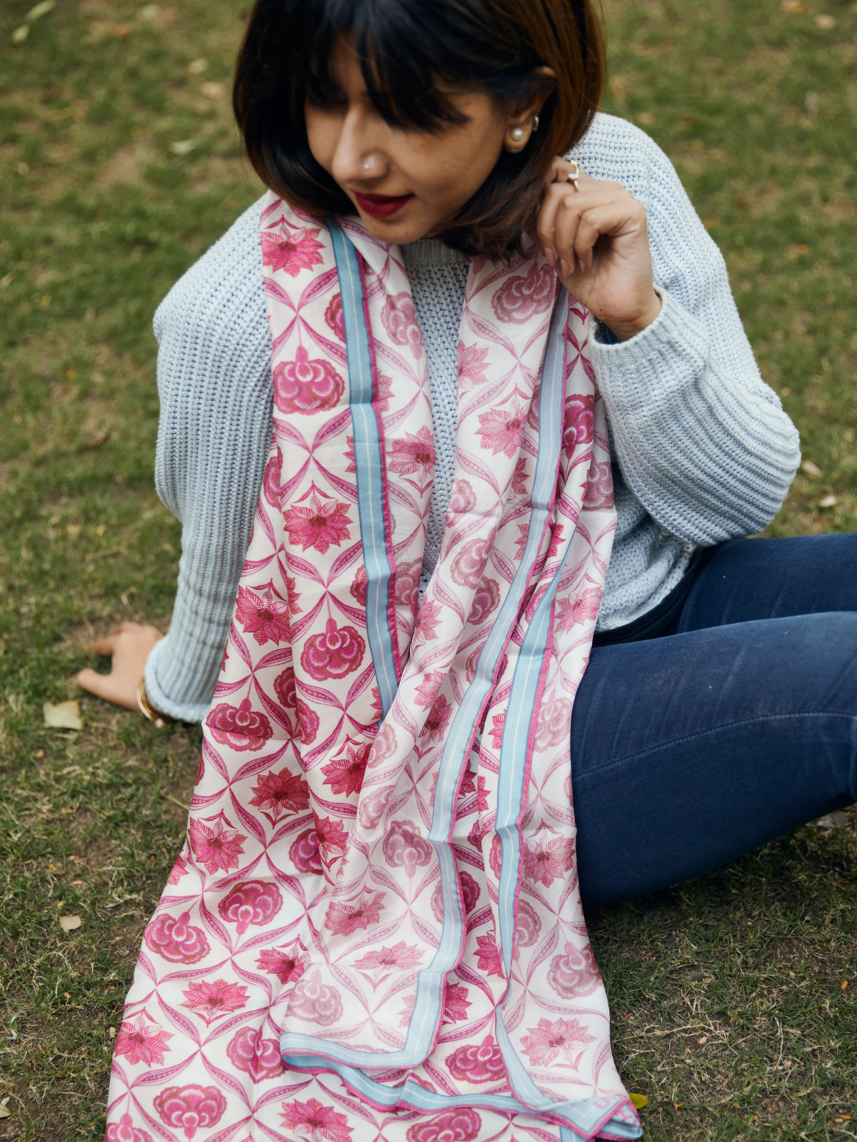 Pink Stole Jaipur