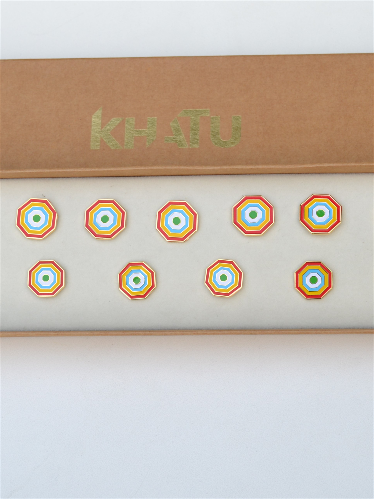 Coat Octagon buttons