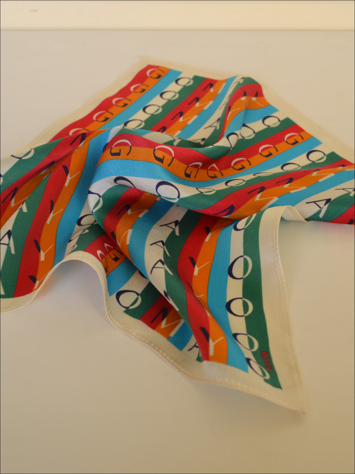 Multicolor Mayo Pocket Square For Men's