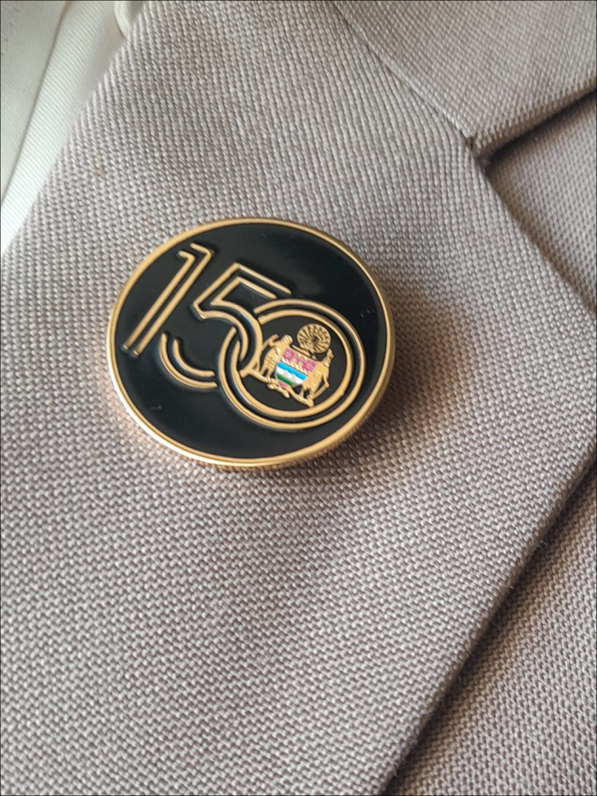 150 Years Lapel Pin
