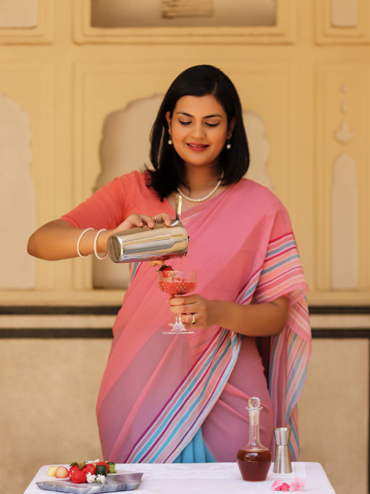 Cocktail Saree