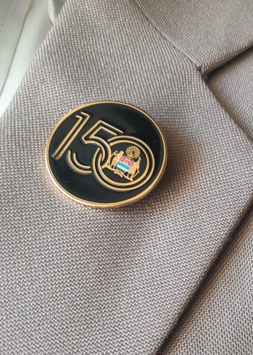 150 Years Lapel Pin