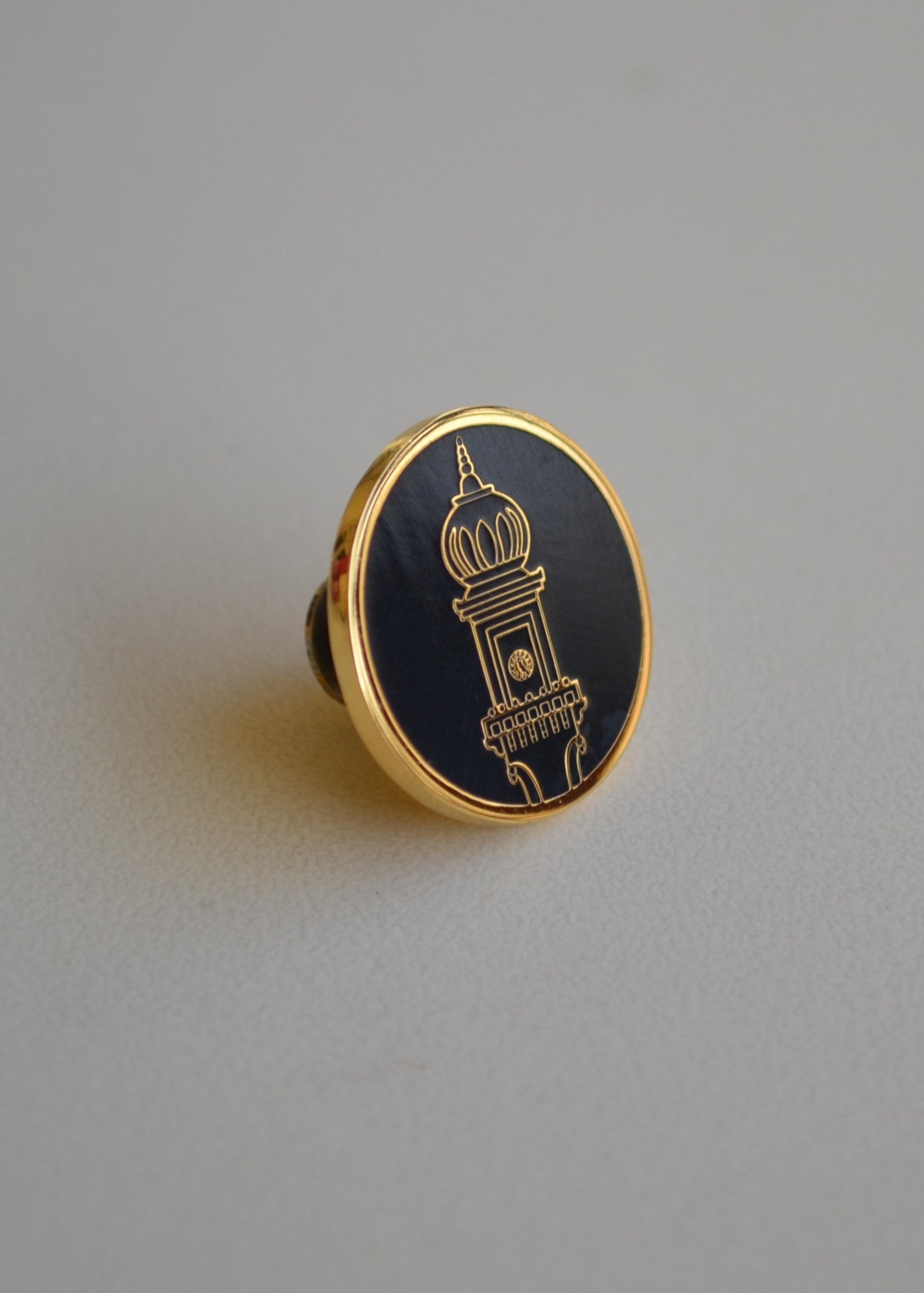 Clock Tower Lapel Pin