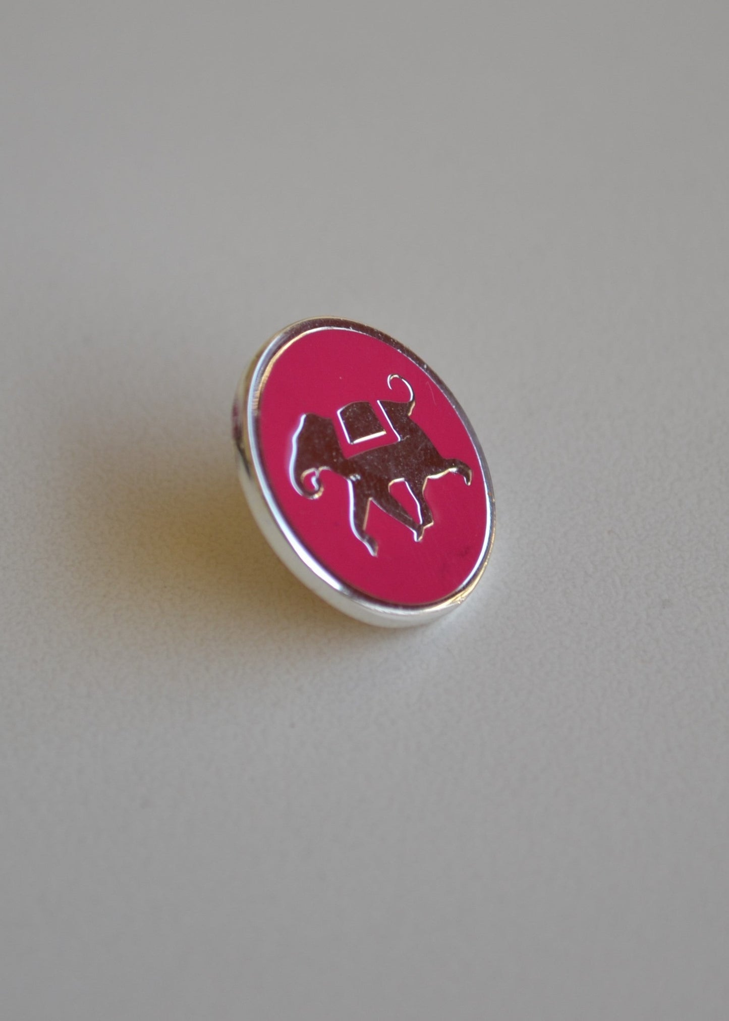 Pink Elephant Lapel Pin