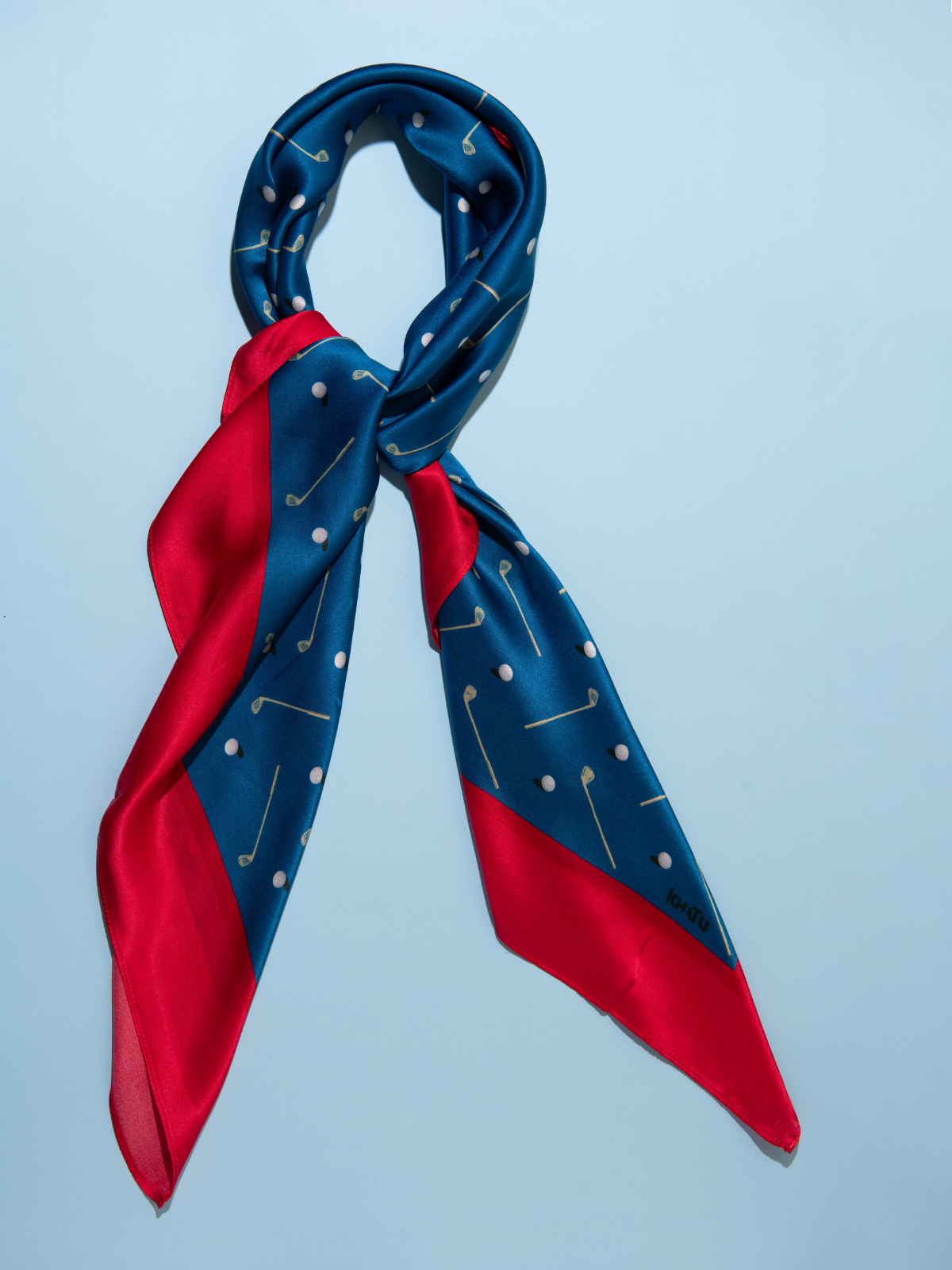 Scarf Golf Club Blue