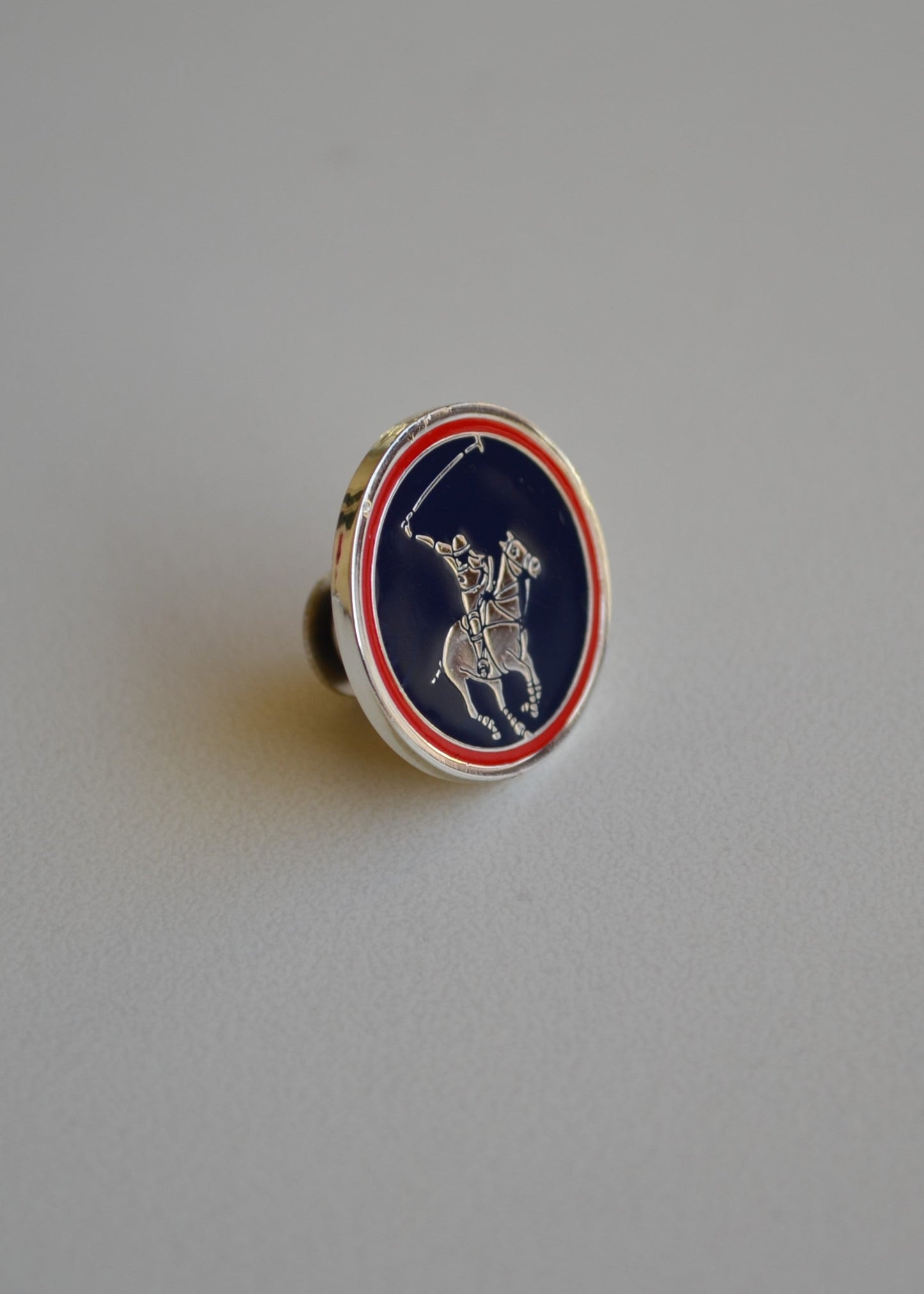 Polo Player Lapel Pin