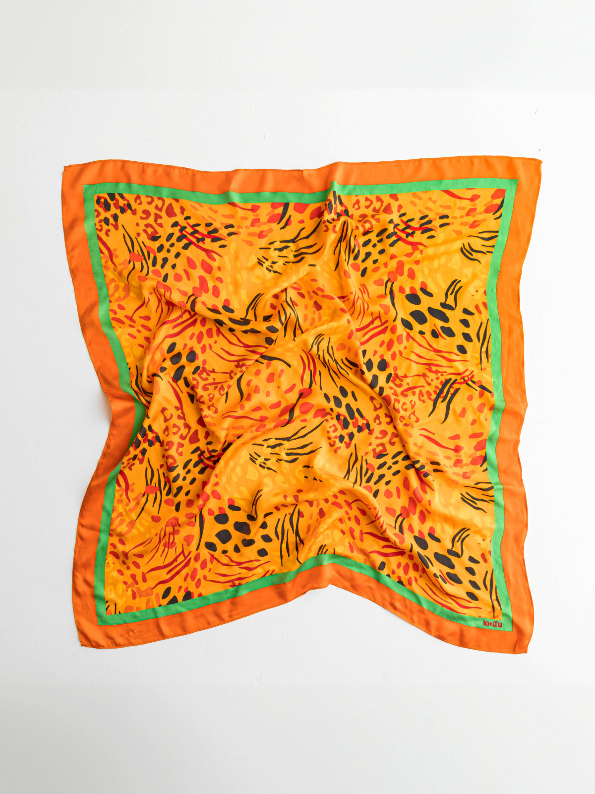 Scarf Wild Whimsical Yellow