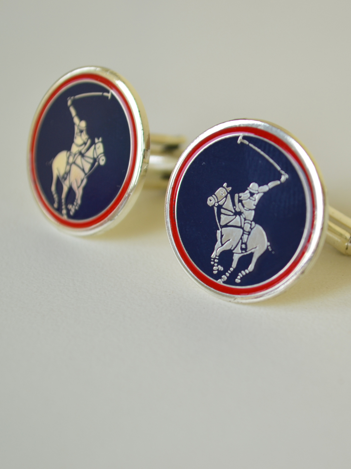 Cufflinks Polo Player