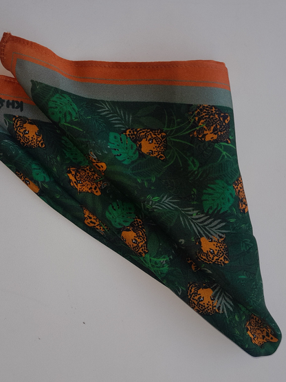  Wild Foliage Pocket Square