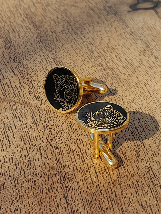 Leopard Cufflinks