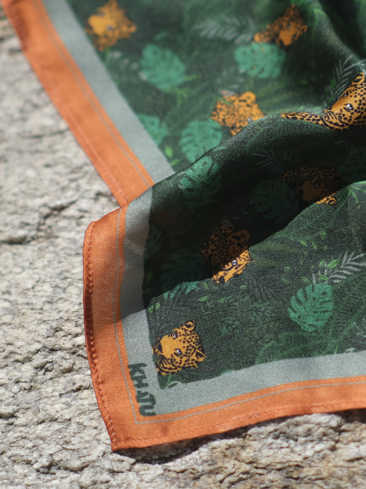  Wild Foliage Pocket Square