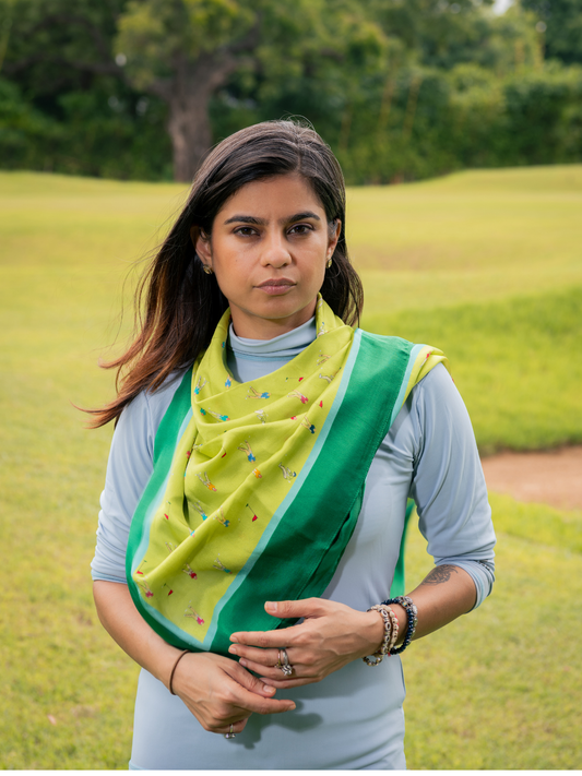 Scarf Golfer Green
