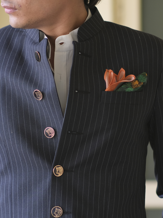 Pocket Square: Wild Foliage