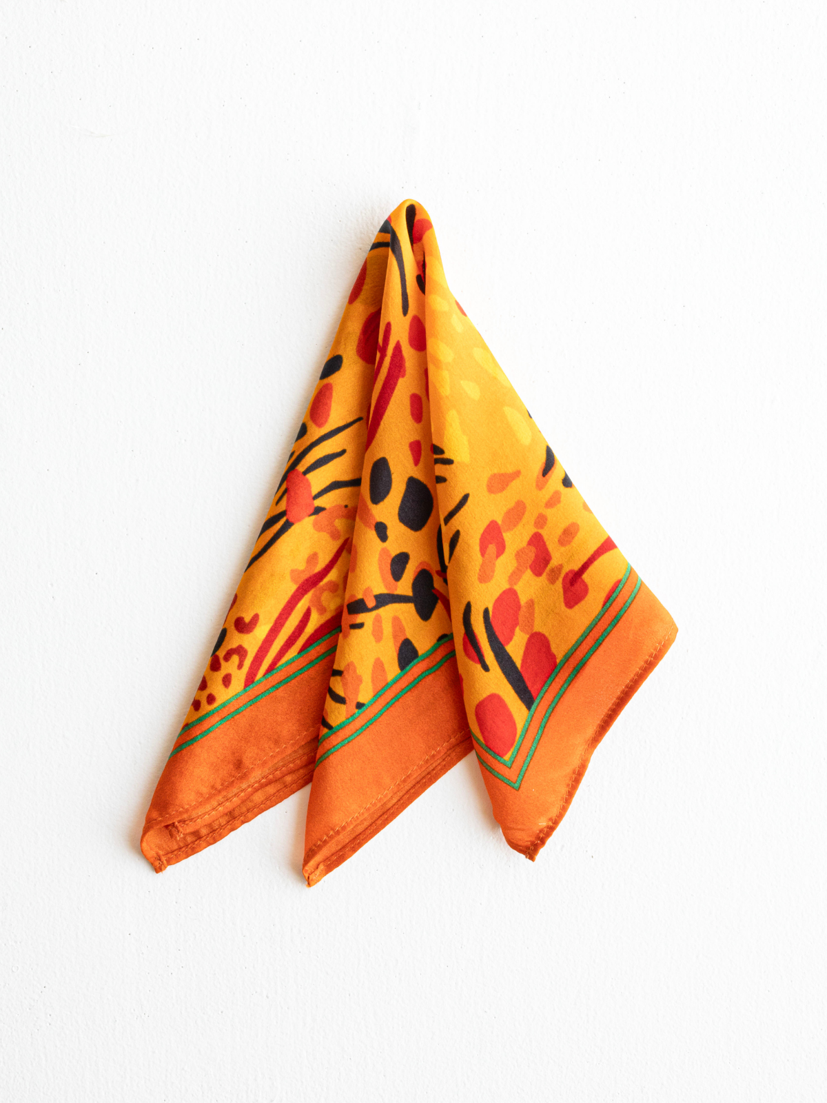 Scarf Wild Whimsical Yellow