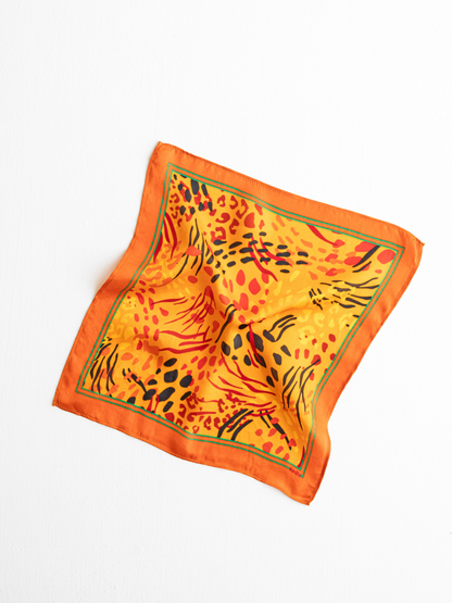 Scarf Wild Whimsical Yellow