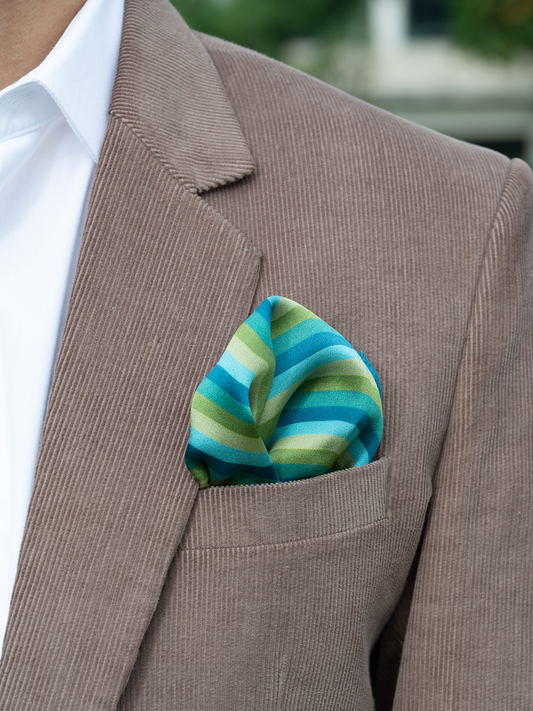 Teej Stripes – Blue & Green