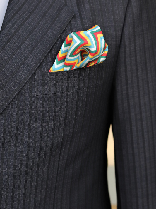 Pocket Square: Chevron