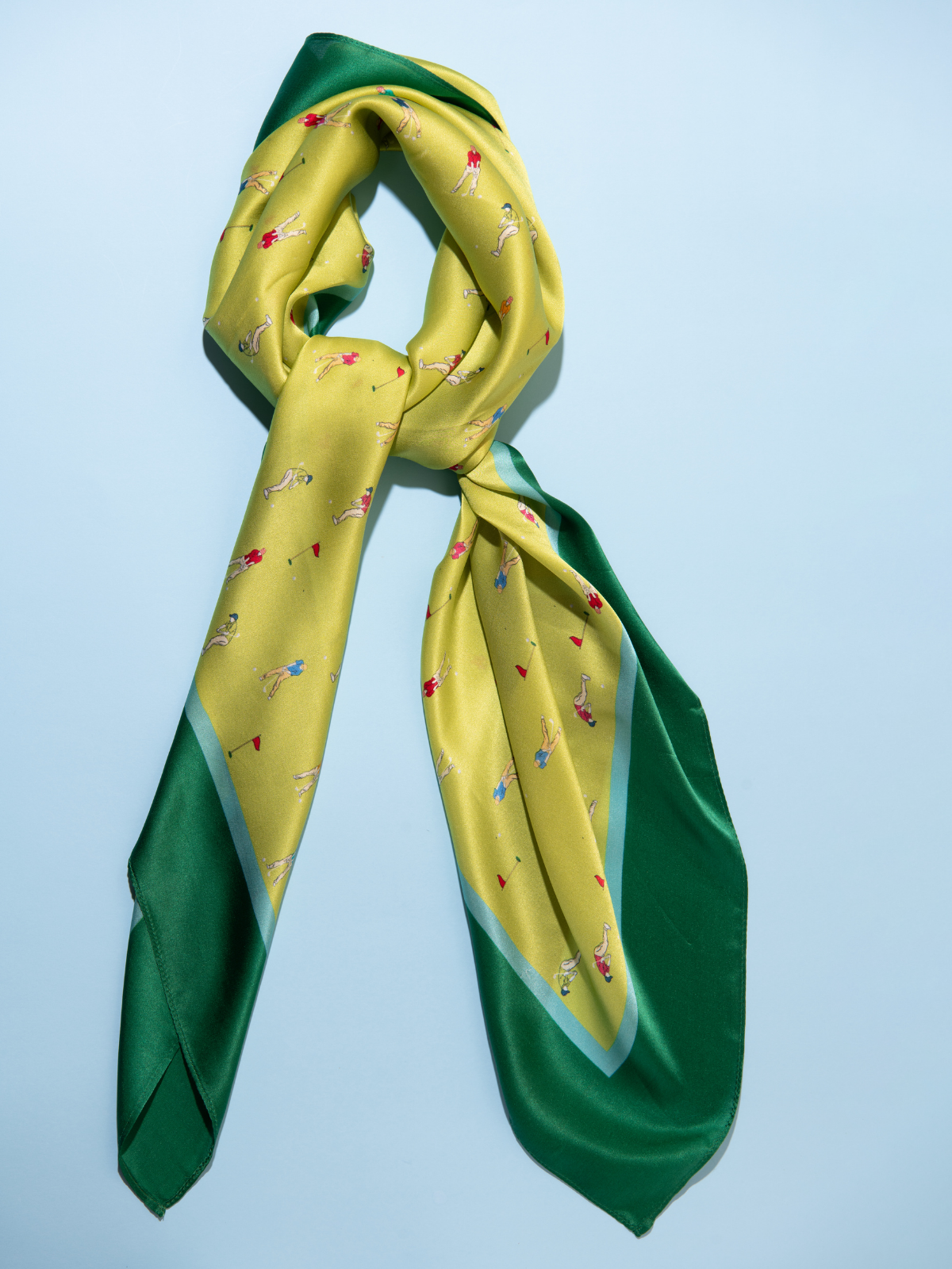 Scarf Golfer Green