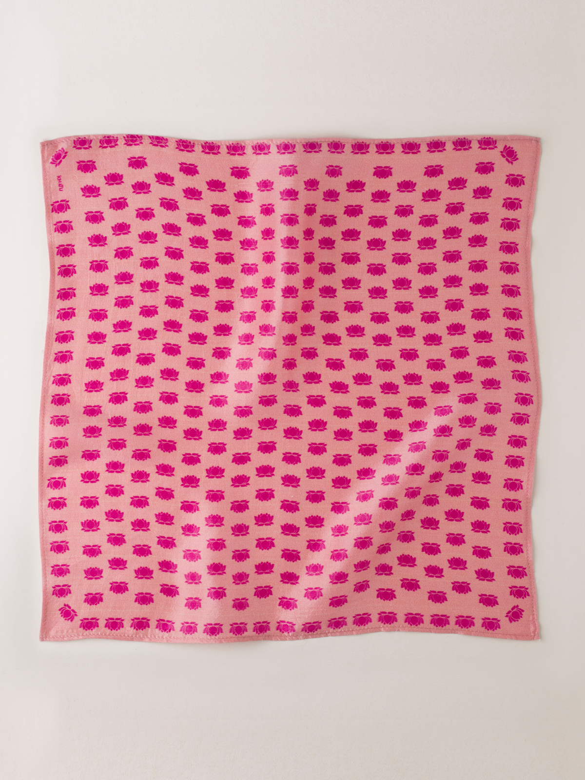 Pocket Square Jaipur Lotus Pink