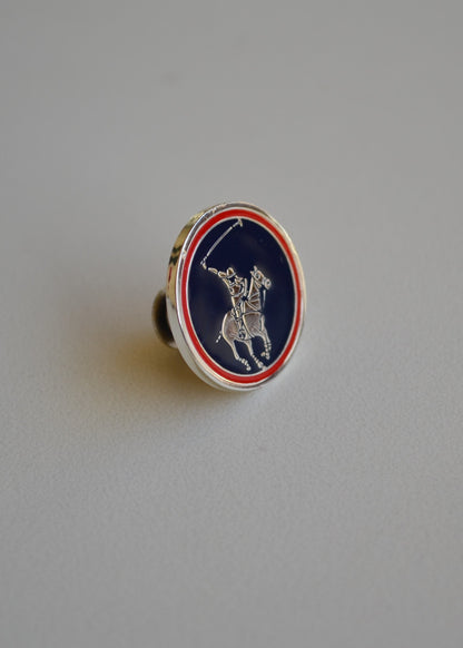 Polo Player Lapel Pin – Khatudesigns - Main Image
